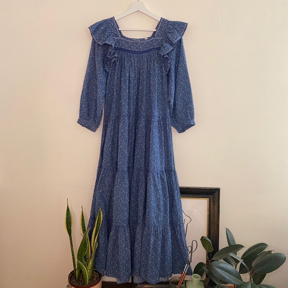 Gables Dress / Midblue California Wildflower (S)